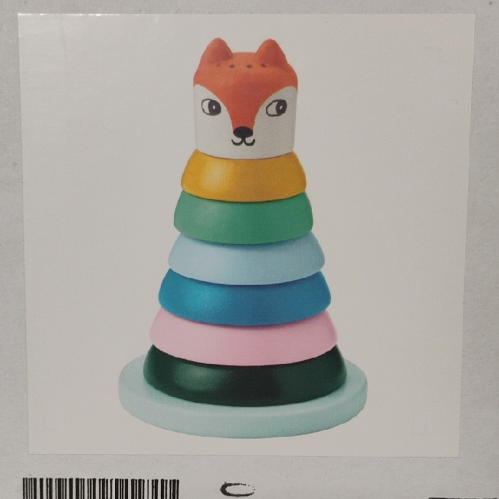 NWT Fox Stacking Toy